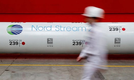 Đường ống Nord Stream 2. Ảnh: Reuters