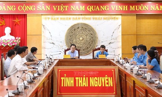 Đoàn công tác của Tổng LĐLĐ Việt Nam làm việc với UBND tỉnh Thái Nguyên về xây dựng khu thiết chế công đoàn.