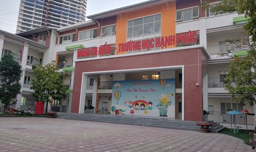 Trường Mầm non Đoàn Thị Điểm (Tây Hồ, Hà Nội). Ảnh: TV