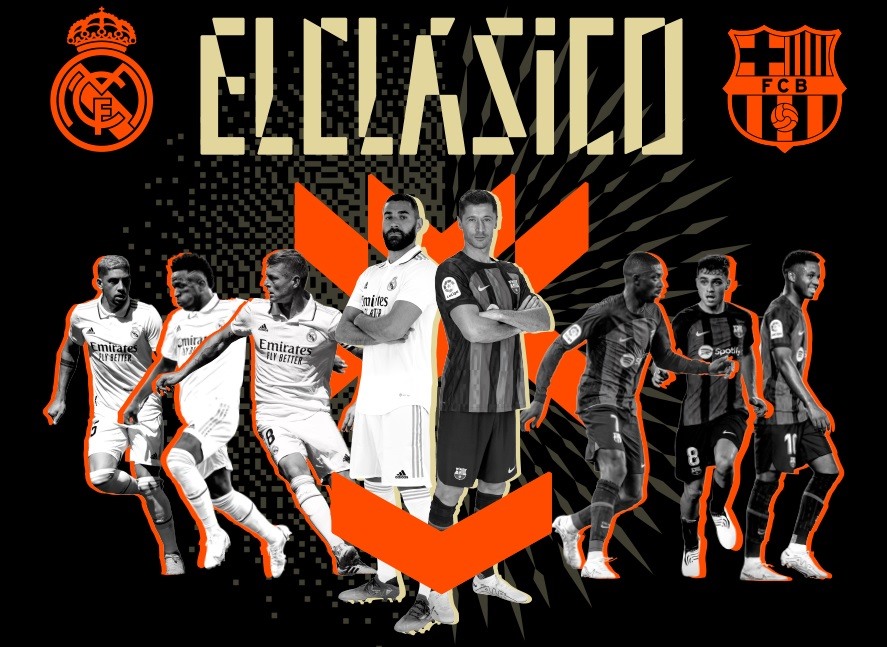 HD wallpaper: El Clasico poster, real madrid, football, ronaldo, lionel  messi | Wallpaper Flare