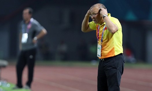 Huấn luyện viên Park Hang-seo đã đạt tới đỉnh vinh quang với bóng đá Việt Nam. Ảnh: Đ.Đ