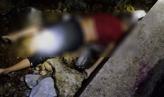 Bé trai tử vong bất thường tại khu vực thác Ma. Ảnh: CACC