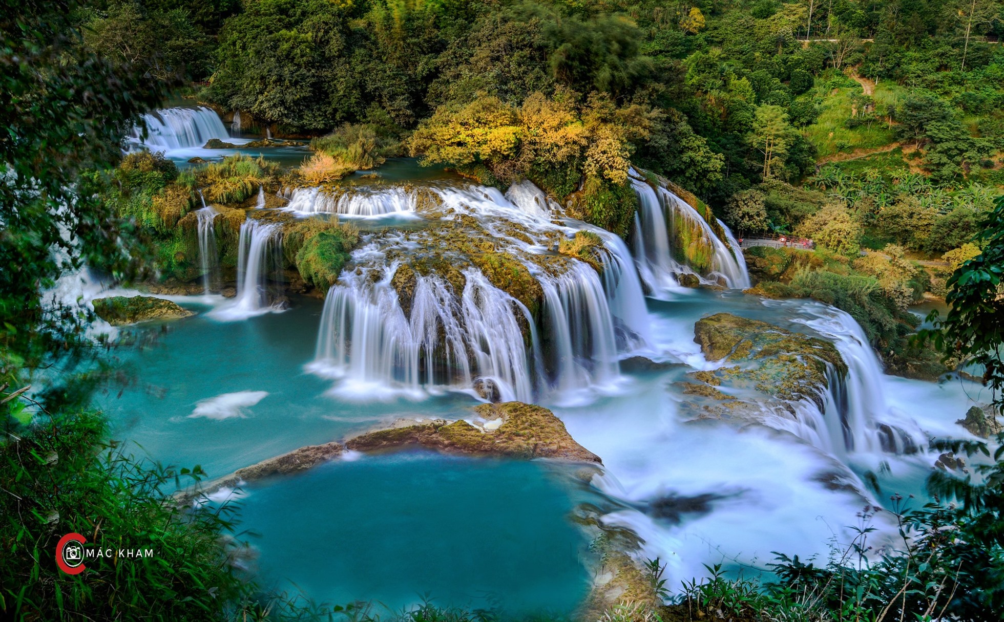 Thác Bản Giốc. Ảnh: Mác Kham