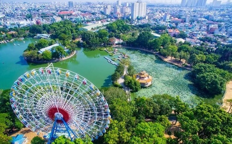 Ngày hội ẩm thực sẽ được diễn ra ở công viên văn hóa Đầm Sen. Ảnh: LDO.