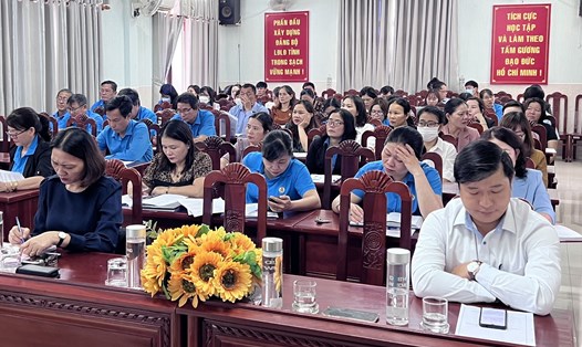 Hơn 50 học viên tham gia tập huấn công tác tuyên giáo - nữ công Công đoàn Bình Định 2022