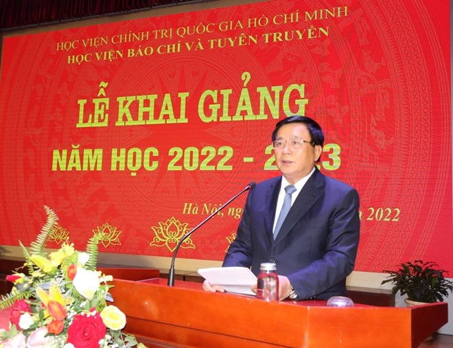 Học viện Báo chí và Tuyên truyền khai giảng năm học 2022-2023