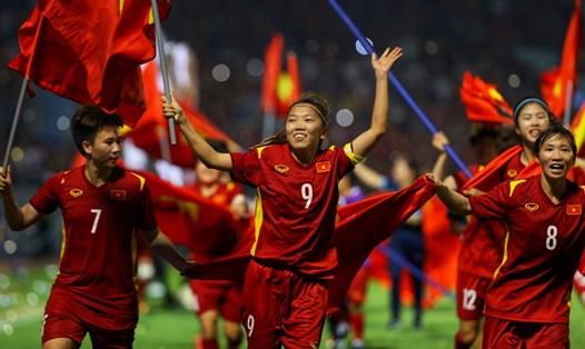 Tuyển nữ Việt Nam sẽ dự World Cup 2023. Ảnh: VFF