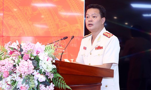 Đại tá Vũ Văn Tấn được bổ nhiệm làm Phó Cục trưởng C06 tuần qua. Ảnh: T.K