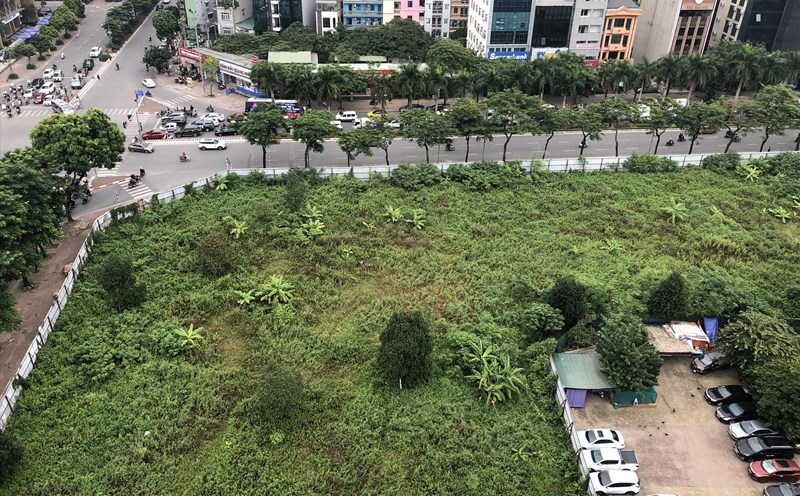 Nhiều chủ đầu tư vẫn "ôm đất" rồi bỏ hoang. Ảnh Cao Nguyên.