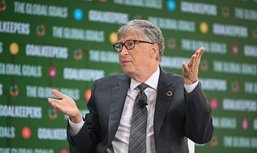 Bill Gates nói khủng hoảng khí đốt khiến EU đẩy nhanh quá trình chuyển đổi sang năng lượng tái tạo. Ảnh: AFP
