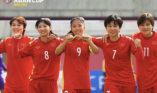 Tuyển nữ Việt Nam sẽ sớm biết các đối thủ tại World Cup 2023 sau lễ bốc thăm hôm 22.10. Ảnh: AFC