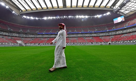 Sự giàu có giúp Qatar chi ra số tiền khổng lồ để tổ chức World Cup 2022. Ảnh: AFP