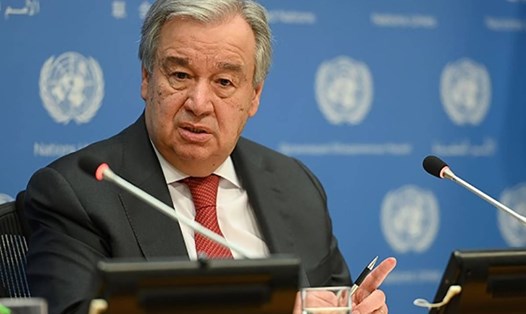 Tổng Thư ký Liên Hợp Quốc Antonio Guterres. Ảnh: AFP