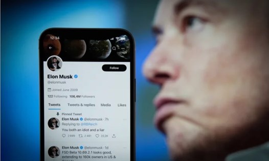 Elon Musk đã trở thành "ông kẹ" của các nhân viên Twitter khi mong muốn sa thải 75% nhân viên của mạng xã hội này. Ảnh chụp màn hình