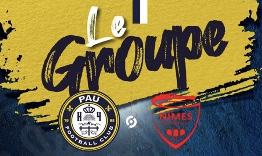 Pau FC tiếp đón Nimes trên sân nàh vòng 13 Ligue 2. Ảnh: Pau FC