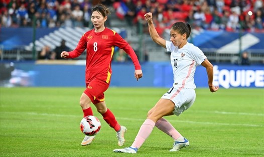 Tuyển nữ Việt Nam rơi vào bảng đấu rất nặng tại World Cup 2023. Ảnh: FFF