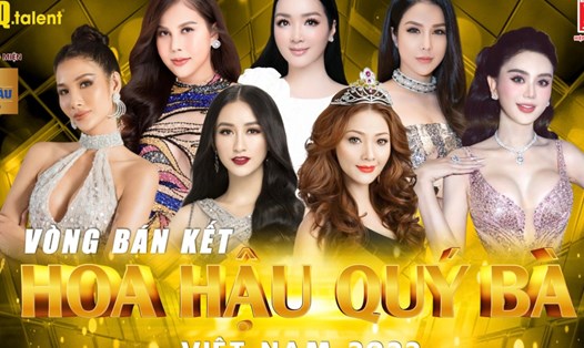Các giám khảo của cuộc thi Hoa hậu Quý bà Việt Nam. Ảnh: BTC.