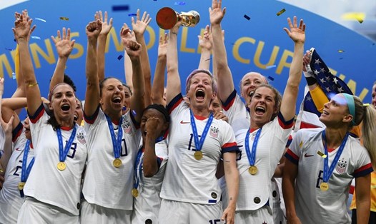 Tuyển nữ Mỹ là thử thách cực đại cho tuyển nữ Việt Nam bởi họ đang đã vô địch World Cup 2 lần gần nhất. Ảnh: CNN