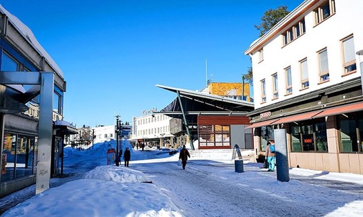 Phần Lan trong mùa đông giá lạnh. Ảnh: AFP