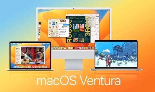 macOS Ventura, hệ điều hành đời thứ 13 dành cho các dòng máy tính Mac của Apple đã được ra mắt ngày 24.10. Ảnh: Apple