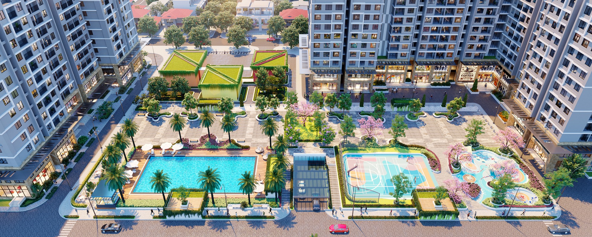 Hanoi Melody Residences sở hữu hệ tiện ích chăm sóc sức khỏe nội khu đa dạng