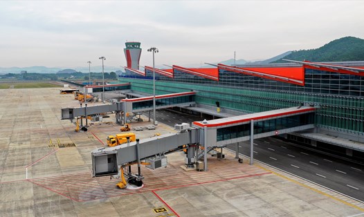 Sân bay quốc tế Vân Đồn - sân bay tư nhân đầu tiên và duy nhất hiện nay của cả nước. Ảnh: CTV