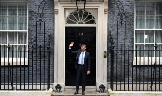 Thủ tướng mới nhậm chức Rishi Sunak của Vương quốc Anh. Ảnh: AFP