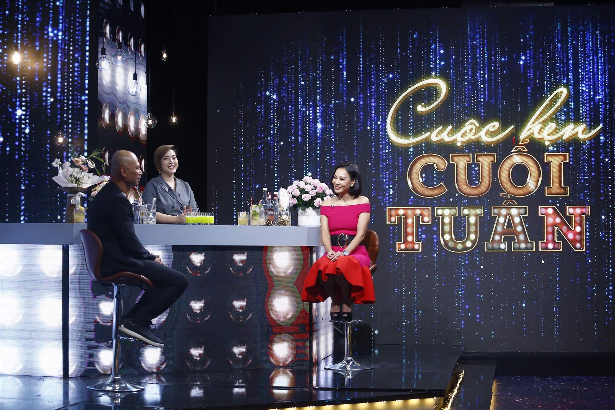 Thu Minh làm khách mời trong "Cuộc hẹn cuối tuần". Ảnh: VTV
