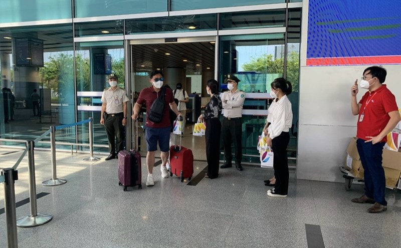 Chuyến bay Đài Bắc (Trung Quốc) - Đà Nẵng đưa 180 du khách Trung Quốc đến Đà Nẵng sau thời gian dài bị ảnh hưởng bởi dịch bệnh. Ảnh minh họa