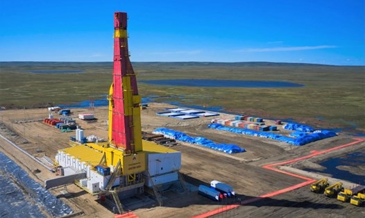 Mỏ Payakhskoye của dự án dầu khí Vostok Oil của Nga. Ảnh: Rosneft