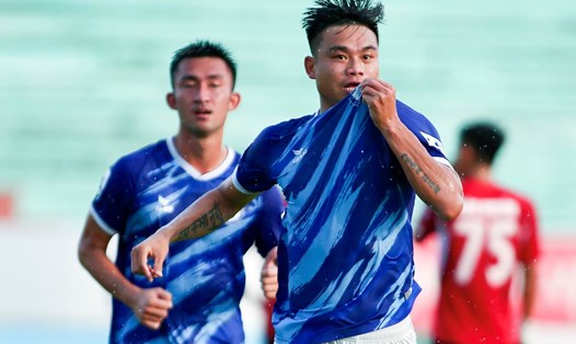 Khánh Hòa nắm trong tay quyền tự quyết để lên hạng V.League 2023. Ảnh: VPF