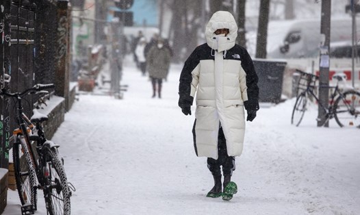 Dự báo thời tiết mùa đông Châu Âu năm nay lạnh hơn bình thường. Ảnh: AFP
