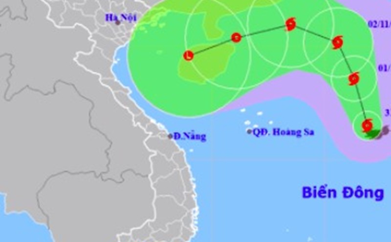 Tin bão mới nhất: Bão số 7 sẽ mạnh nhất vào ngày mai, giật cấp 14