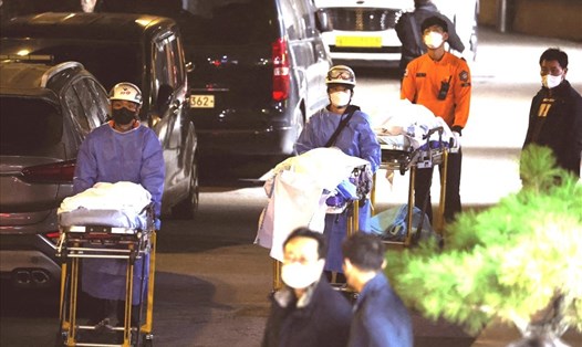 Thảm hoạ Itaewon (Hàn Quốc) khiến ít nhất 149 thiệt mạng. Ảnh: AFP