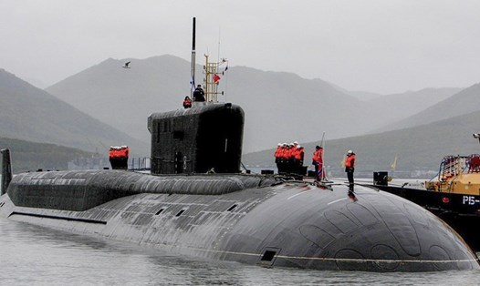 Tàu ngầm hạt nhân Generalissimo Suvorov của Nga. Ảnh: RT