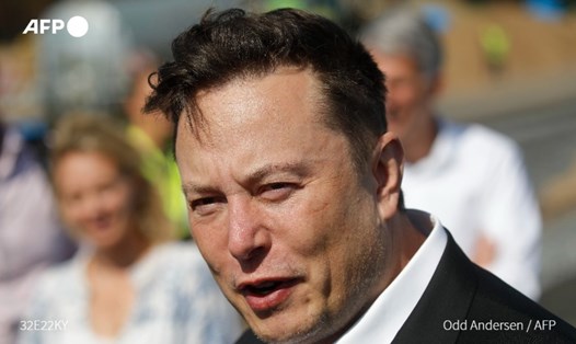 Elon Musk cho biết ông sẽ không làm CEO của Twitter. Ảnh: AFP
