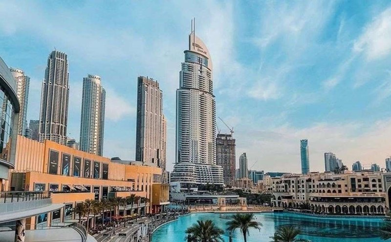 Một góc chụp sang chảnh ở Somewhere, Dubai Mall. Ảnh: @ma.shaiban