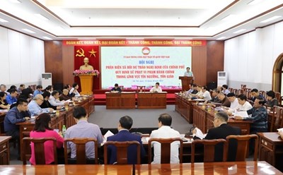 Quang cảnh hội nghị. Ảnh: Phạm Đông