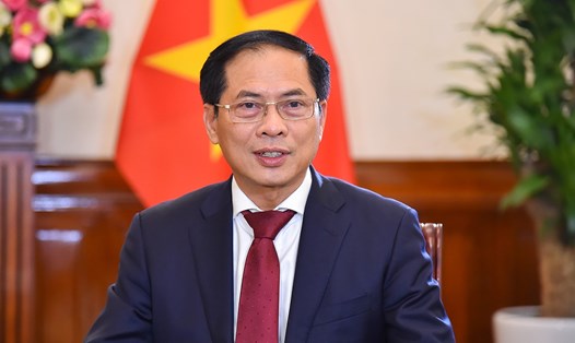 Bộ trưởng Bộ Ngoại giao Việt Nam Bùi Thanh Sơn. Ảnh: BNG