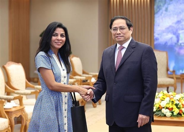 Thủ tướng Phạm Minh Chính đề nghị IMF ưu tiên hỗ trợ Việt Nam