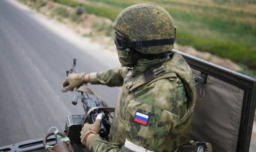 Một quân nhân Nga trong chiến dịch ở Ukraina. Ảnh: Alexey Maishev