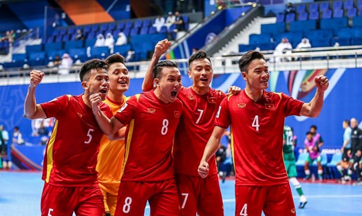 Tuyển futsal Việt Nam và thử thách cực đại ở tứ kết giải futsal Châu Á 2022. Ảnh: VFF