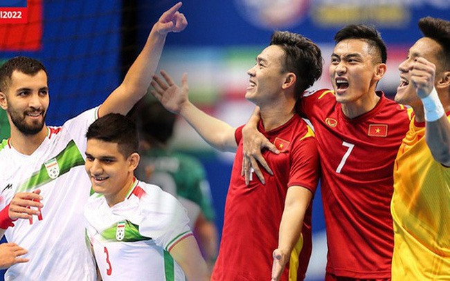 Tuyển futsal Việt Nam đối đầu với Iran tại tứ kết futsal Châu Á 2022.
