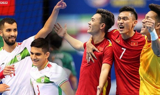 Tuyển futsal Việt Nam đối đầu với Iran tại tứ kết futsal Châu Á 2022.