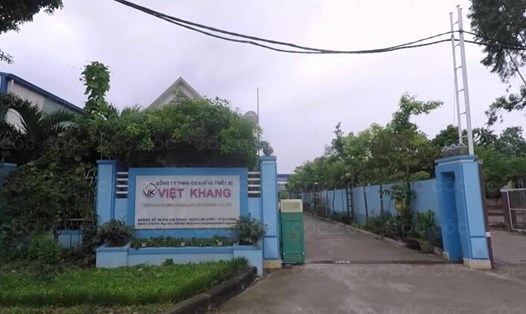 Công ty Việt Khang là doanh nghiệp đang nợ bảo hiểm xã hội, bảo hiểm y tế, bảo hiểm thất nghiệp của người lao động ở Đà Nẵng với tổng số tiền 781 triệu đồng. Ảnh: Tường Minh
