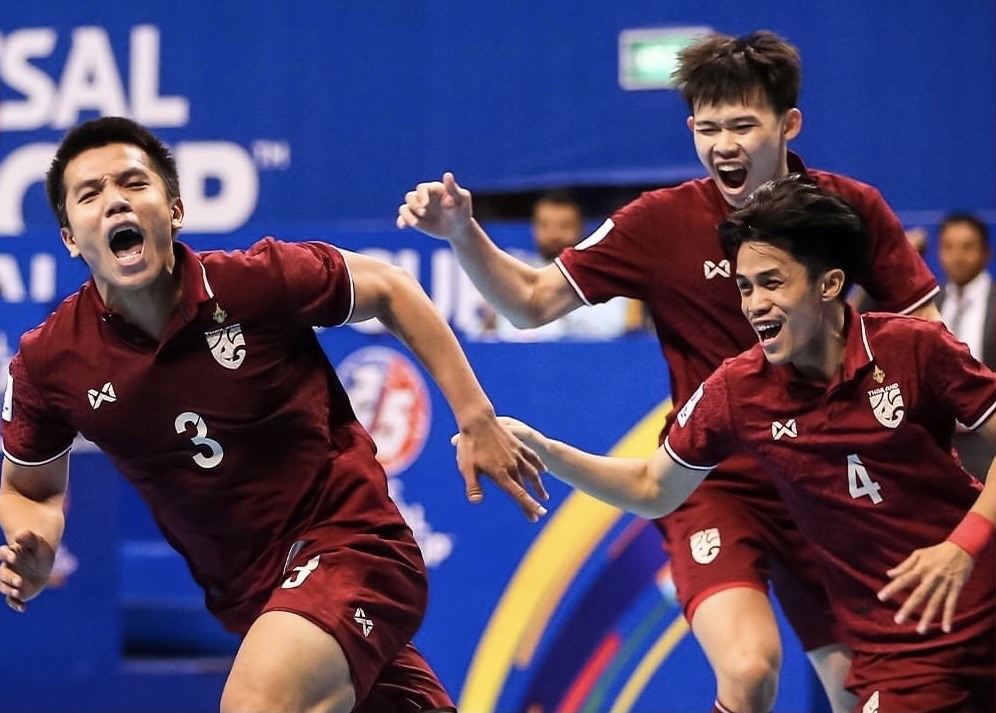 Futsal Thái Lan giành vé vào bán kết futsal Châu Á 2022