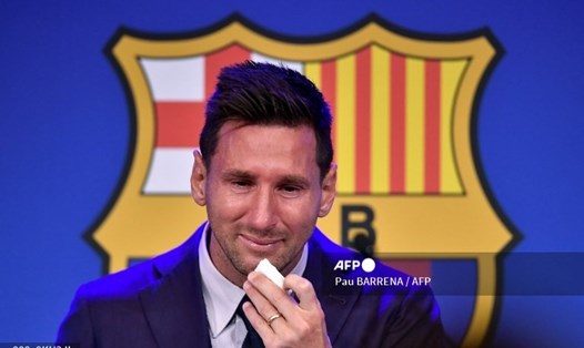 Messi vẫn để ngỏ tương lai.  Ảnh: AFP