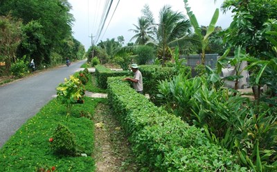 Đồng bào dân tộc Khmer Sóc Trăng tích cực xây dựng nông thôn mới