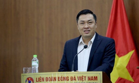 Ông Cao Văn Chóng tham gia ứng cử Phó Chủ tịch VFF khoá 9. Ảnh: VFF