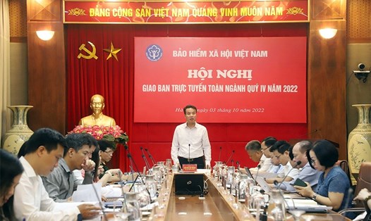 Tổng Giám đốc Nguyễn Thế Mạnh phát biểu tại hội nghị. Ảnh: B.H